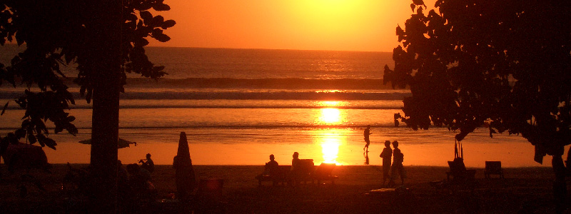 Sonnenuntergang in Bali